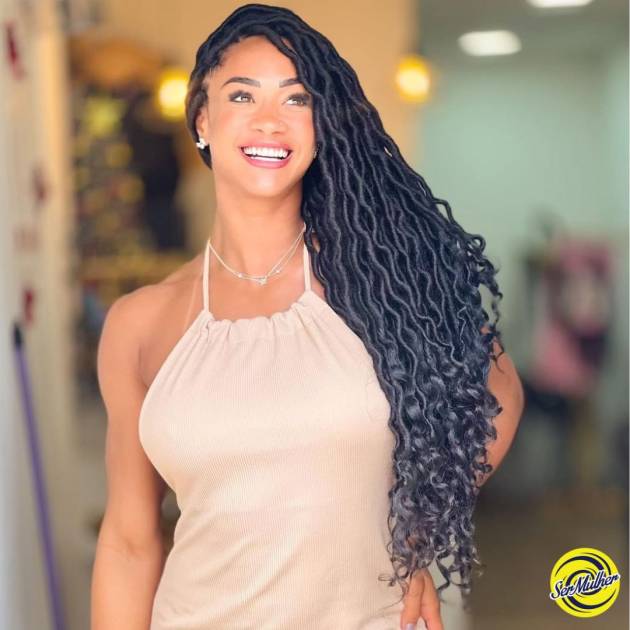 DUDA - GODDESS CURL DREADS Extension per crochet braids -320Gr 65cm