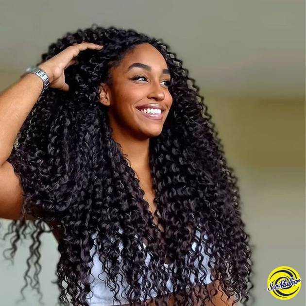 PAMELA 330G - Fibra en Bioproteína 100% Aparência natural – Cabelo cacheado