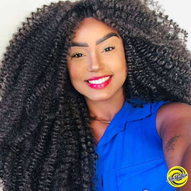 SOPHIA- Pelo sintético Rizado para Crochet Braids