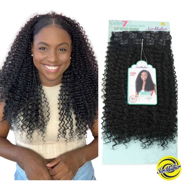 CLARICE - Extension em tic tac -  Cabelo Cacheado