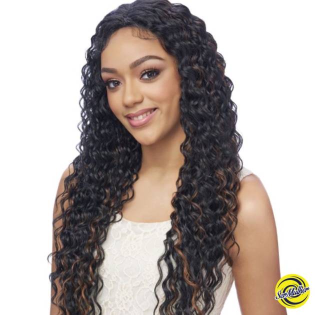 ALESSANDRA 300 gr- Extensiones de Cortina cosida Pelo Rizado 100% Aspecto Natural