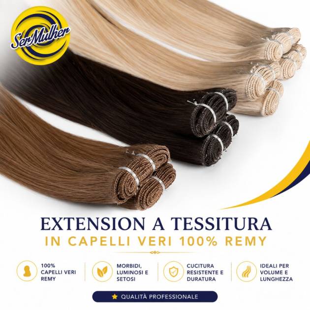 Extension a Tessitura in Capelli Veri 100% Remy Premium